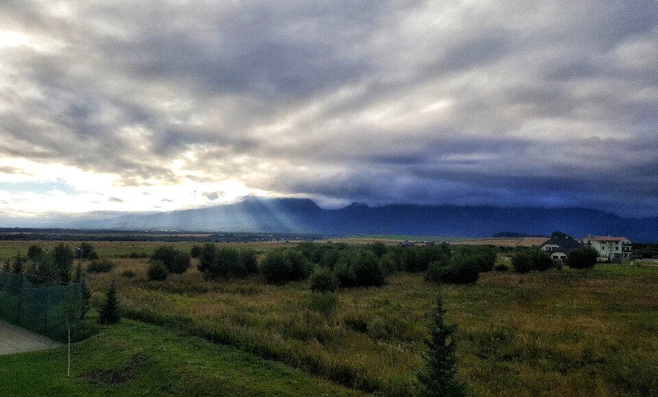 Sun clouds nature