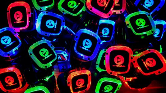 Headphones silent disco headphone party