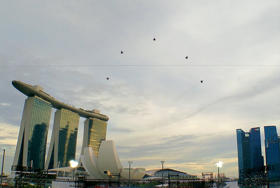 Skyline architecture celebration