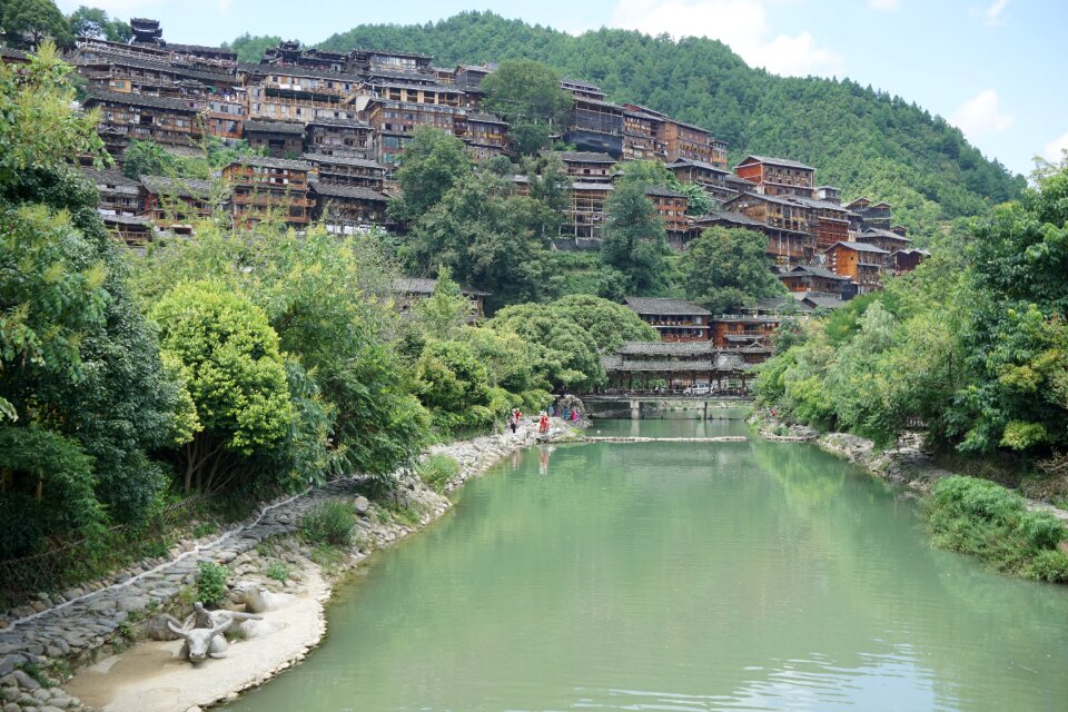 Guizhou xijiang thousand households miao village