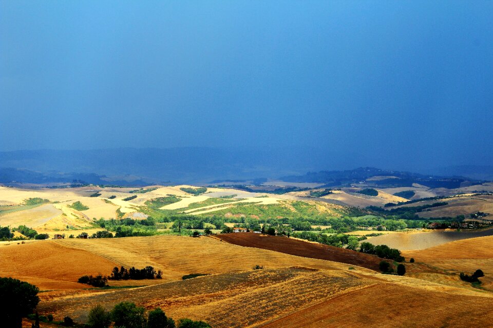 Sunshine shadow landscape