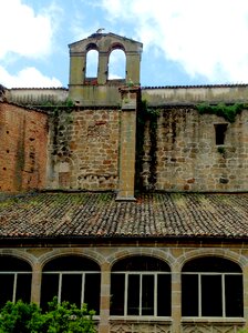 Monastery storks cloister photo