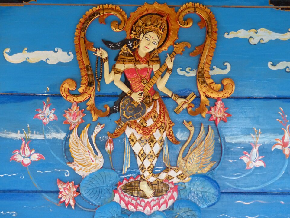 Hindu hinduism blue