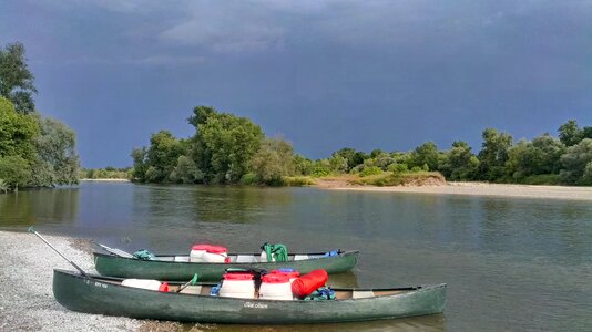 Water canoeist vacations