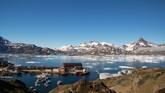 Sea east greenland