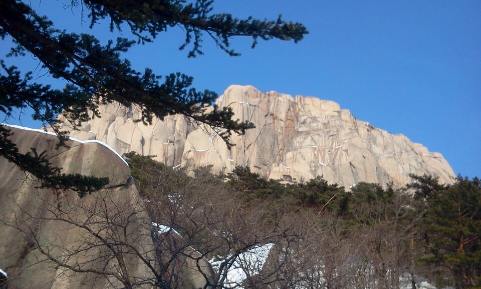 Ulsan rock stairs a sea of ​​clouds