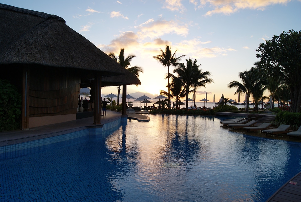 Beach water luxury
