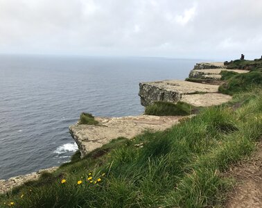 Pebble coast water photo