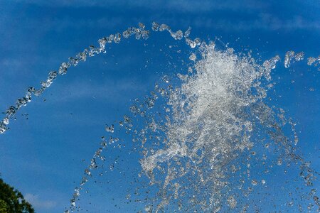 Drip bubble water feature photo