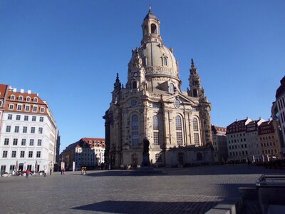 Frauenkirche dresden saxony photo