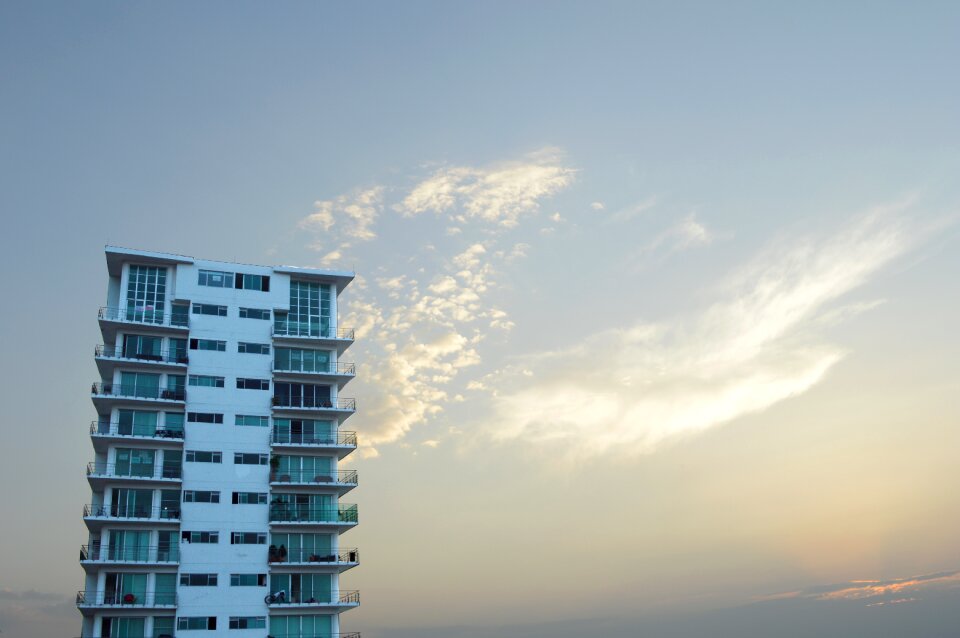 Sky sunset colombia photo