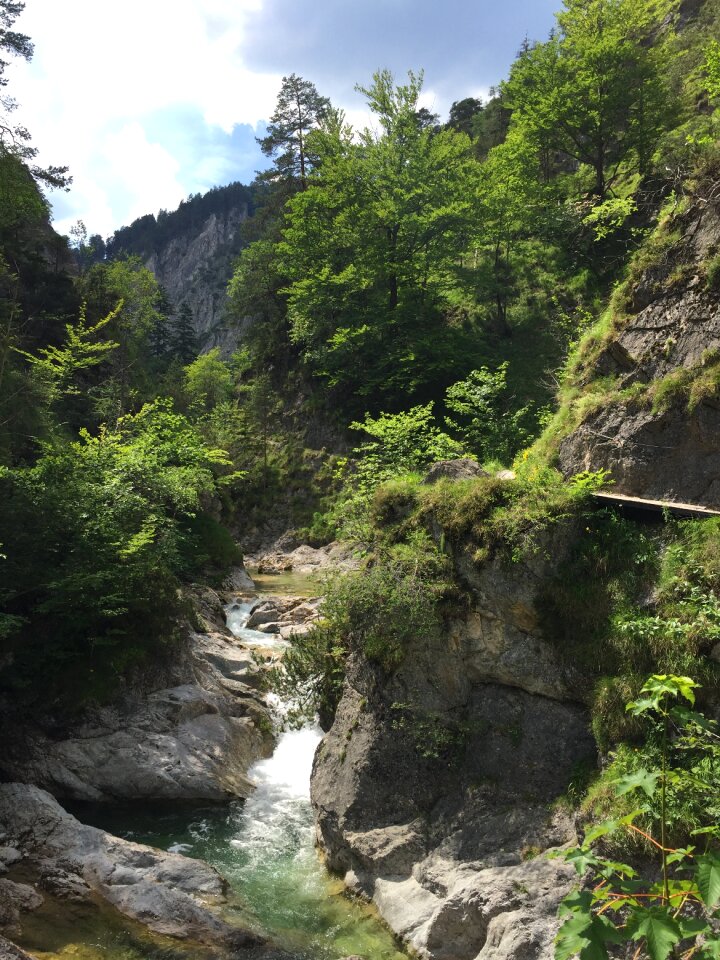 Landscape natural river