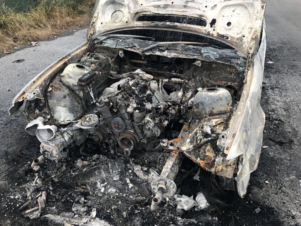 Bmw fire underground