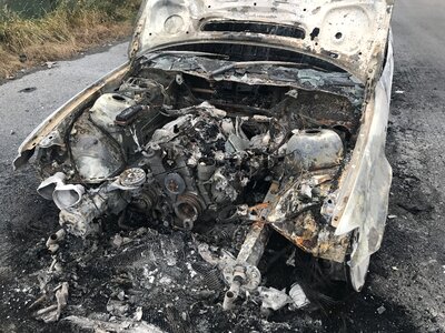 Bmw fire underground