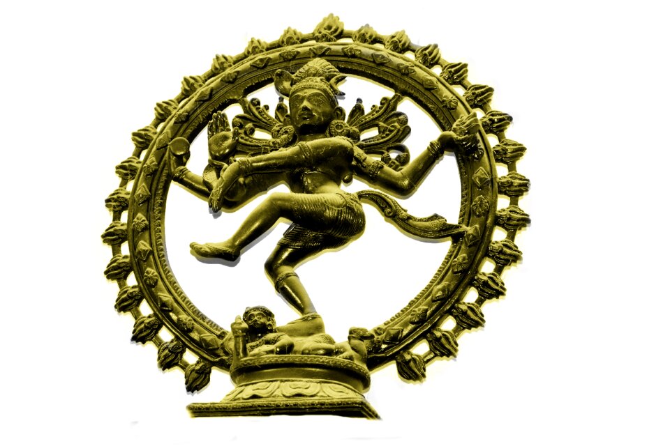 Dancing shiva statue
