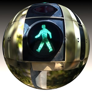 Males little green man green