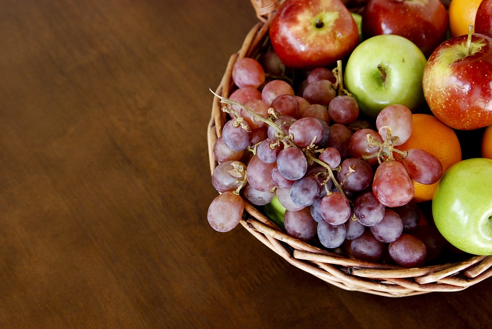 Uva mace fruit basket
