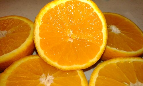 Fresh citrus juice photo