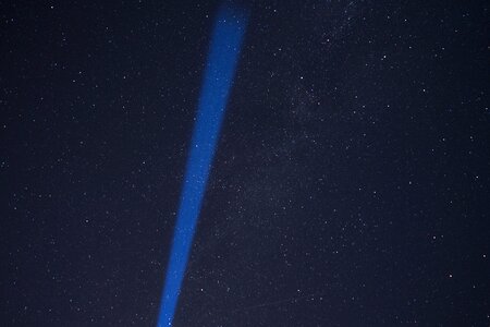 Flashlight glow lightsaber