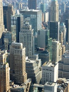 Manhattan new york skyscraper photo