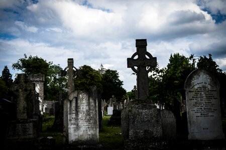 Cemetery cross celtic