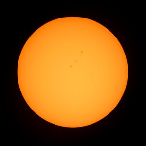 Sun spots photo