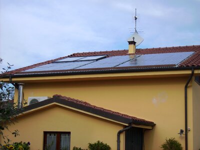Pv panels renewable energies photo