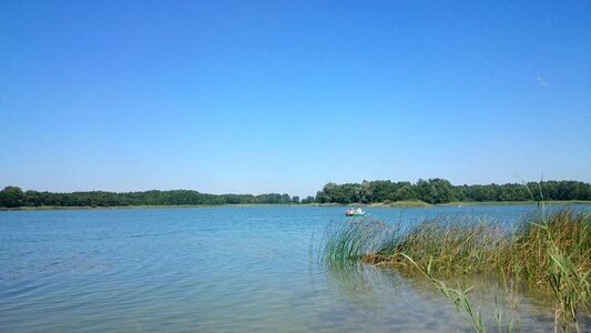 Pond lagoon landscape