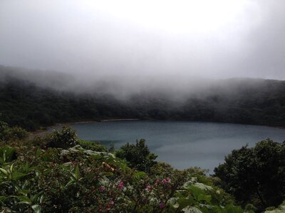Costa rica nature lake