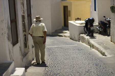 People greece santorini