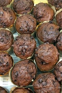Brown muffin sweet photo