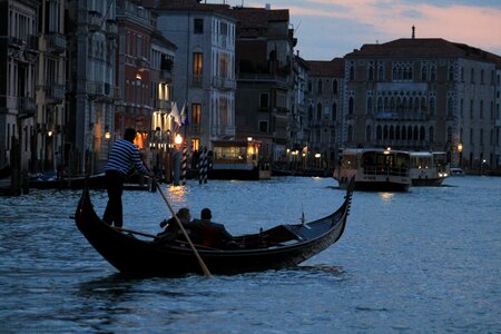 Venice boat bark