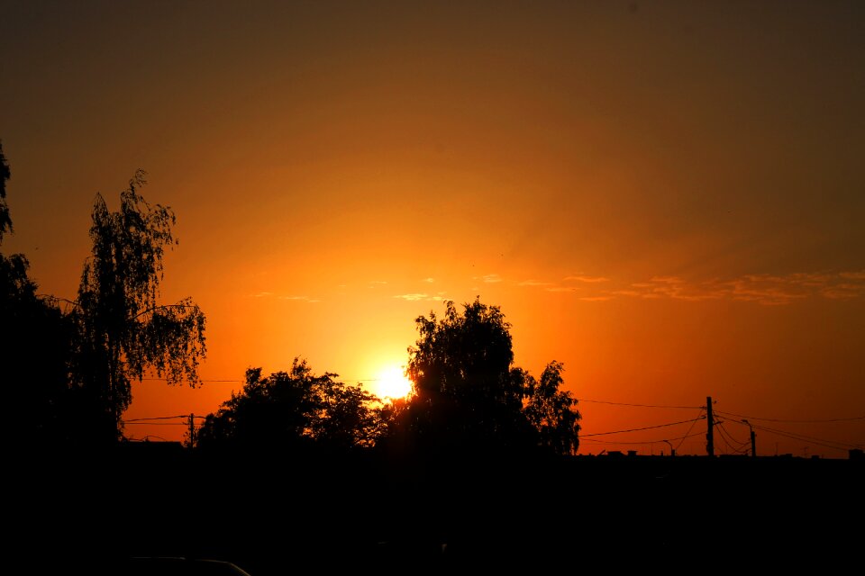 Sun yellow orange