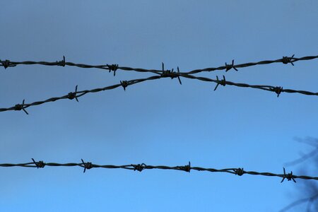 Metal fence photo