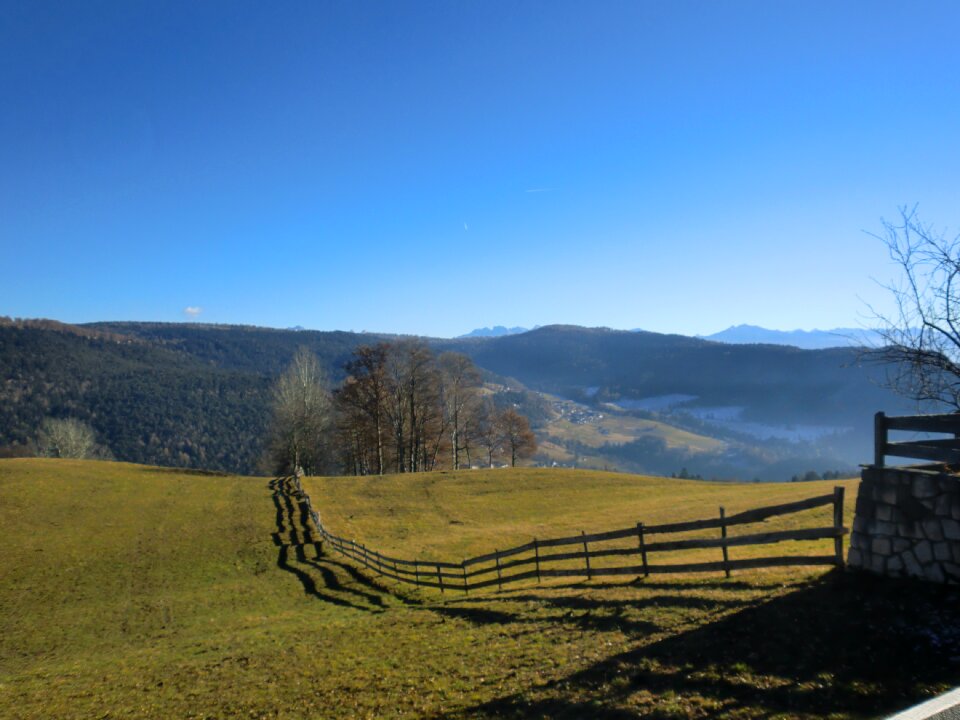 Landscape sky winter