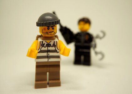 Lego arrest follow photo