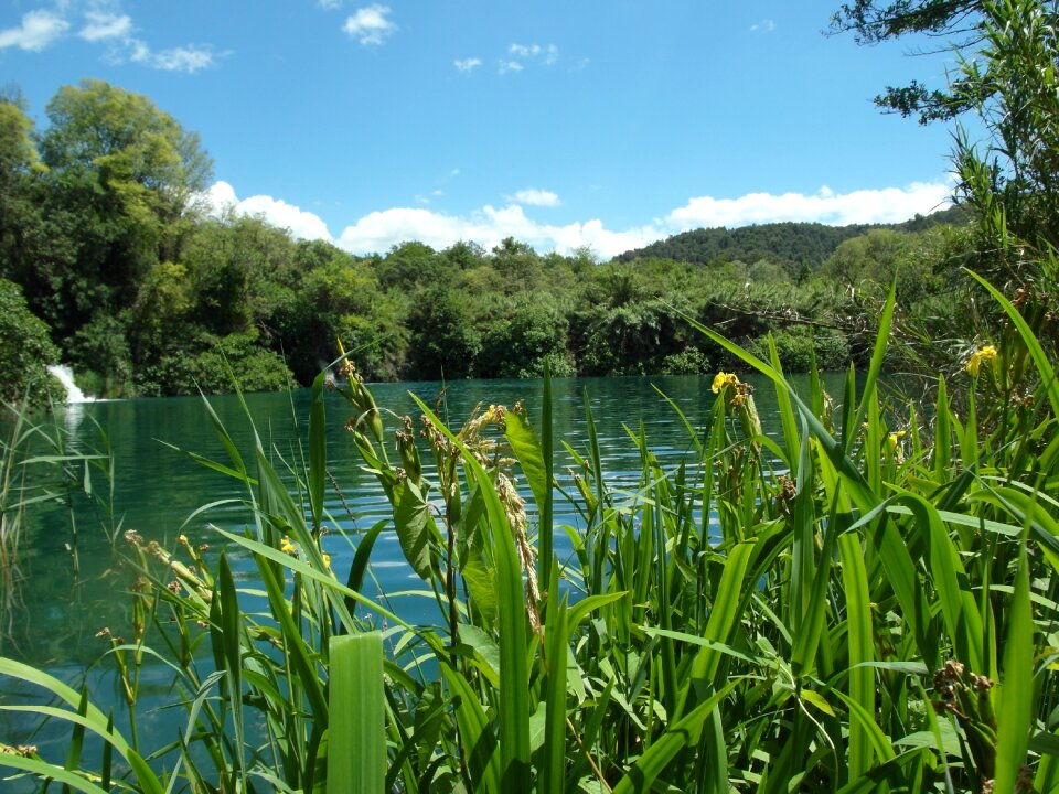 National park idyll lake