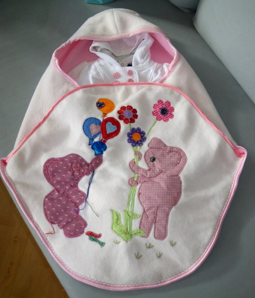 Baby doudou homemade