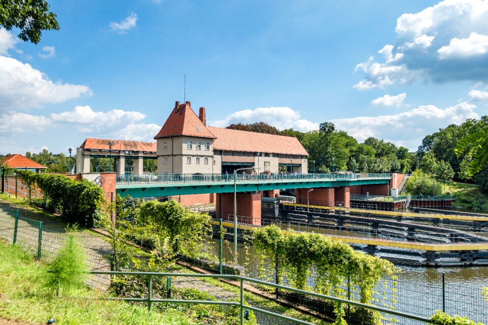 The teltow canal kleinmachnow the difference in height