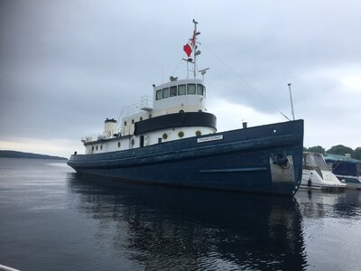 Boat mist ship