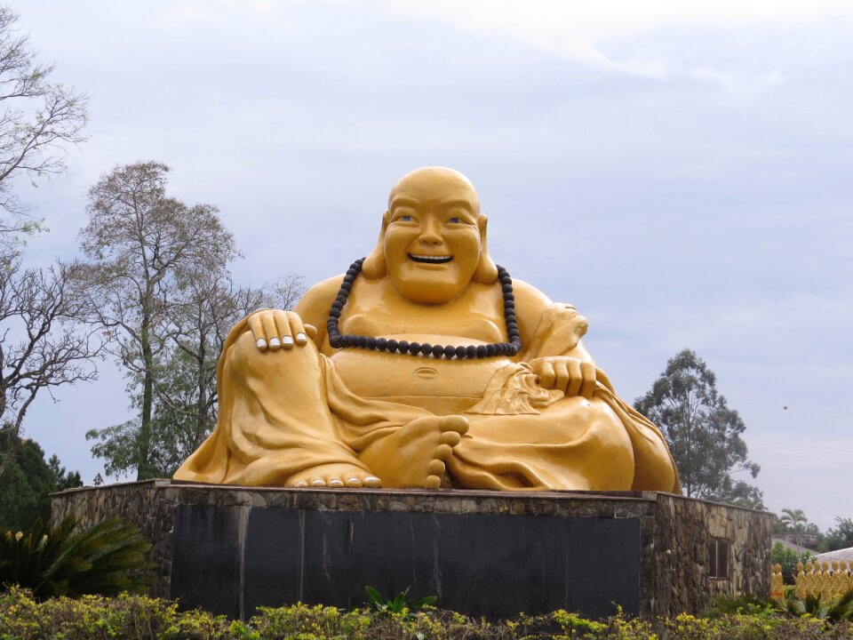 Sculpture statue meditation