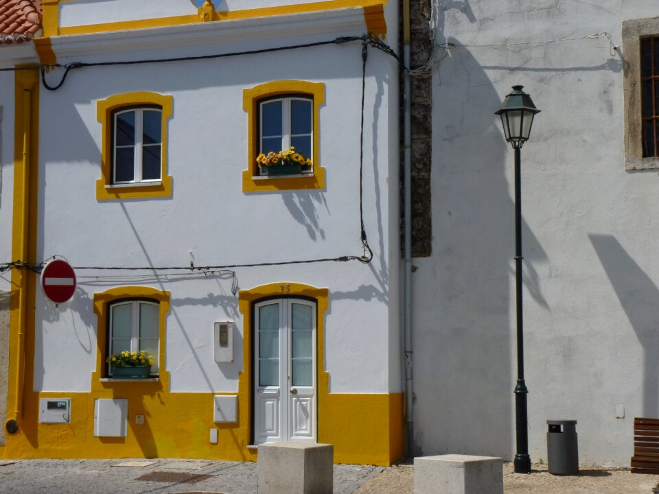 Houses fishing village atlantic photo