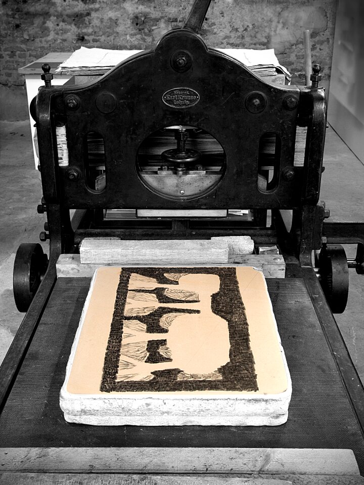 Graphically printing art