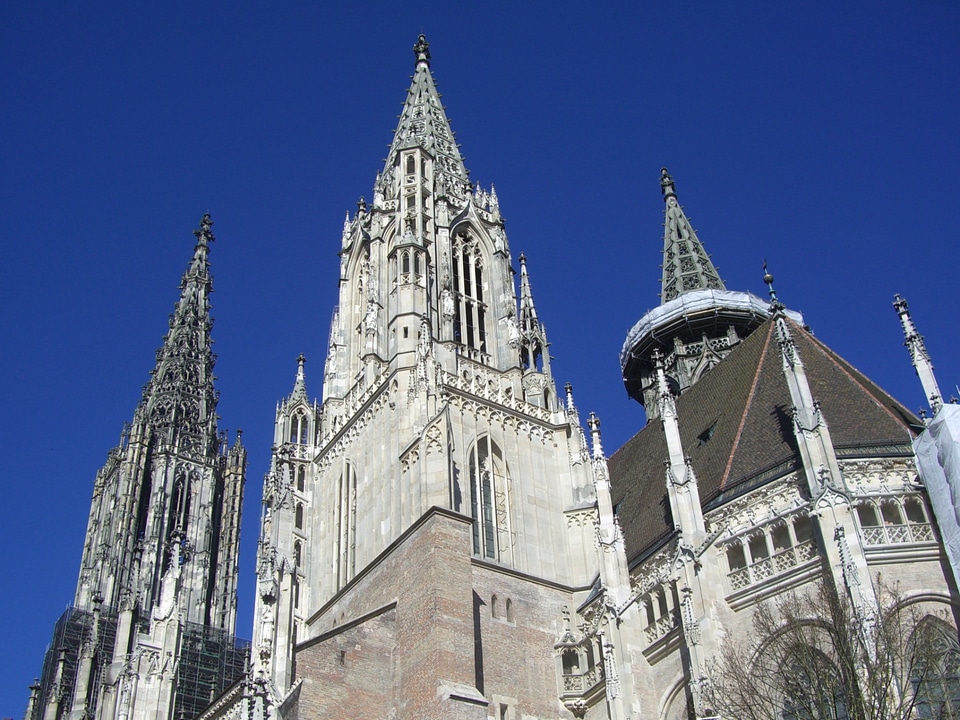 Gothic architecture steeple
