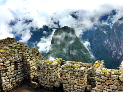 Picchu mountain archaeological photo