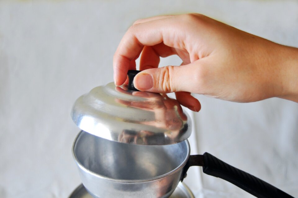 Cuscuzeira pan cover
