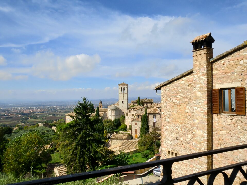 Italy pink stone medieval