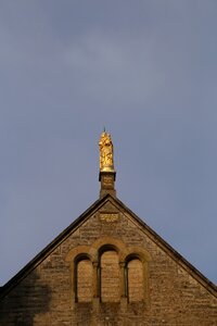 Christianity mother of god sculpture