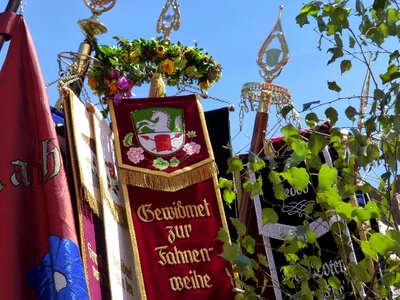 Customs bavaria flag dedication