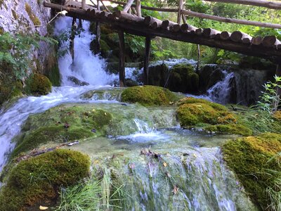 Nature reserve idyllic plitvicka jezera photo